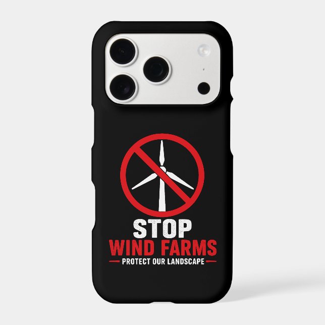 Stop wind farms protect our landscape (Back)