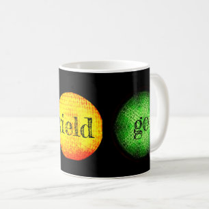 stop yield go coffee mug
