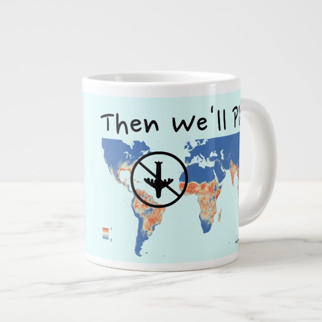 Stop Zika First 20 oz. Mug by RoseWrites (Front Right)