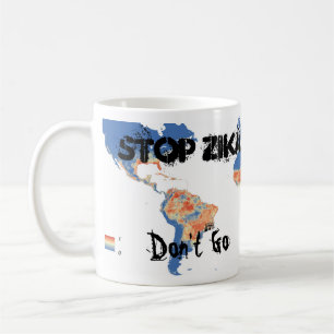 Stop Zika / Support Research Mug by RoseWrites