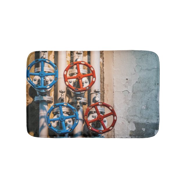 Stopcock in the Schiffbau, Zurich Bath Mat (Front)