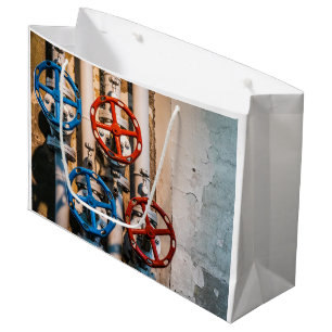 Stopcock in the Schiffbau, Zurich Large Gift Bag