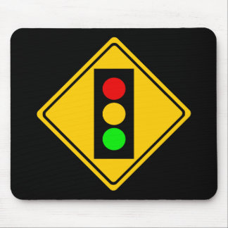 Stoplight Ahead Mouse Mat