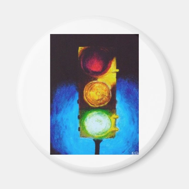 Stoplight Magnet (Front)