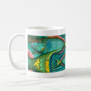 Stoplight Parrotfish Graphic Coffee Mug