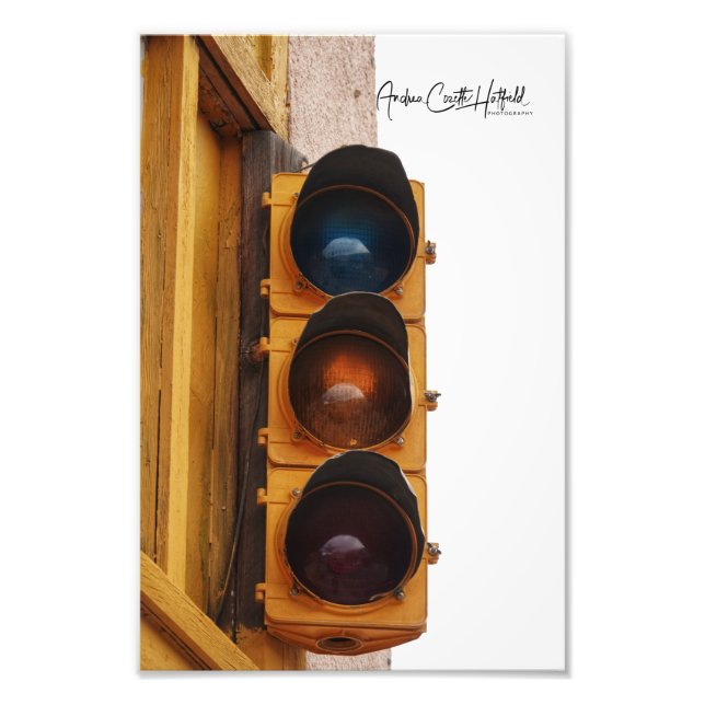 Stoplight Photo Print (Front)