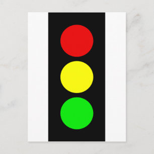 Stoplight Postcard