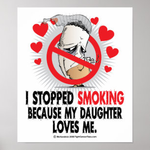Stopped Smoking Daughter Poster