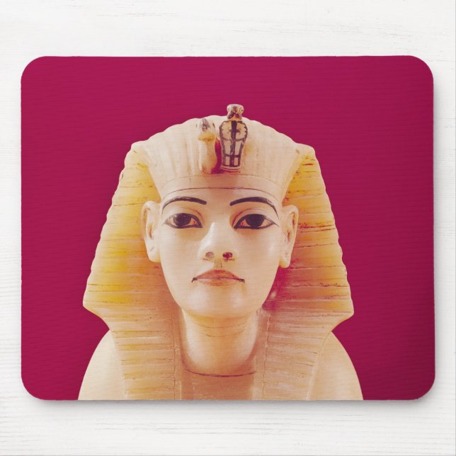 Stopper from one of the canopic urns mouse mat (Front)