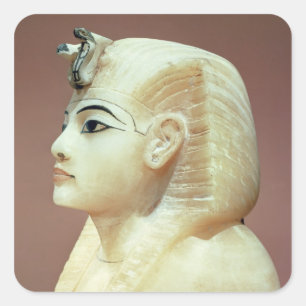 Stopper from one of the canopic urns square sticker