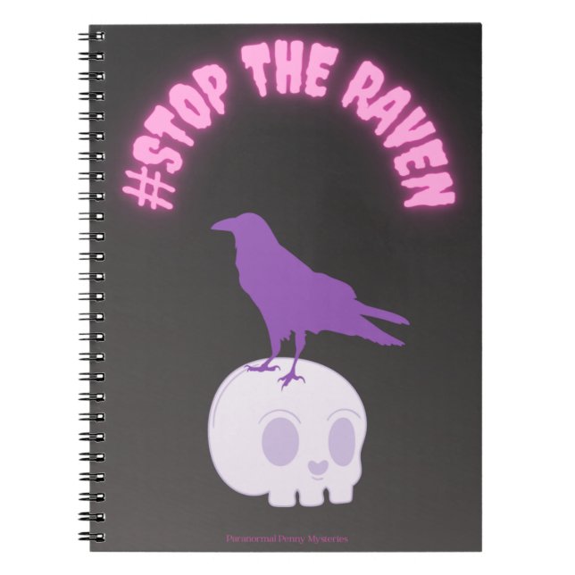 #stoptheraven notebook (Front)