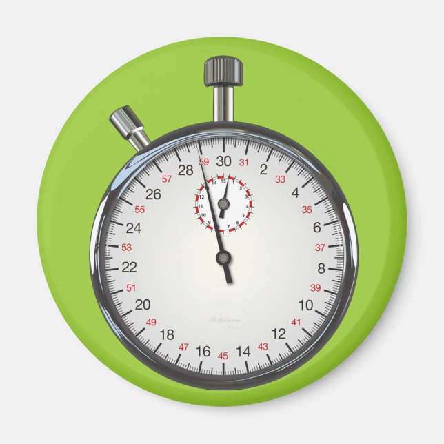 Stopwatch Magnet (Front)