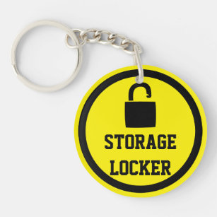 Storage Space Locker Key Ring