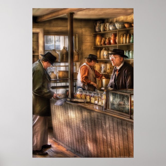 Store - Ah, Customers Poster (Front)