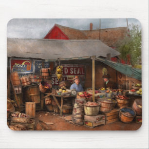 Store - Fruit - Grand dad's fruit stand 1939 Mouse Mat