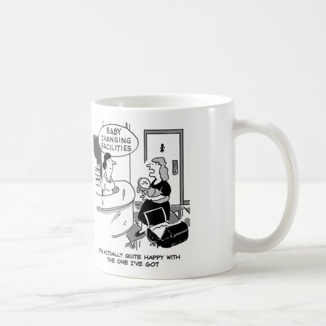 Store has Baby-Changing Facilities Coffee Mug (Right)