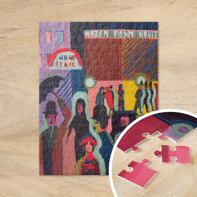 Store in the Rain | Ernst Ludwig Kirchner Jigsaw Puzzle (Creator Uploaded)