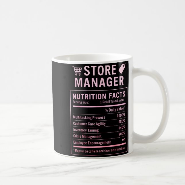 Store Manager  Coffee Mug (Right)