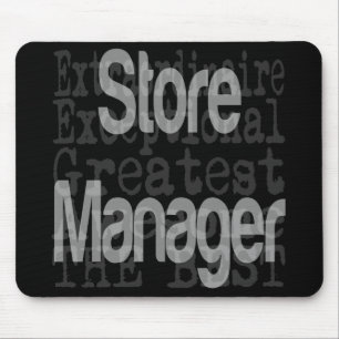 Store Manager Extraordinaire Mouse Mat