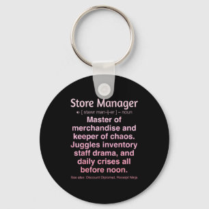 Store Manager Key Ring