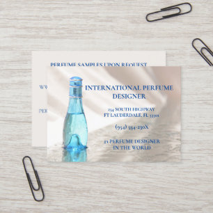 Store/Manufacturer/Design Perfume Bottle Business Card