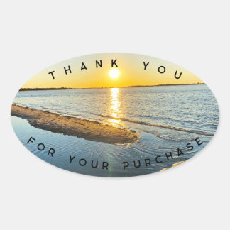 Store Thank you Purchase Stickers