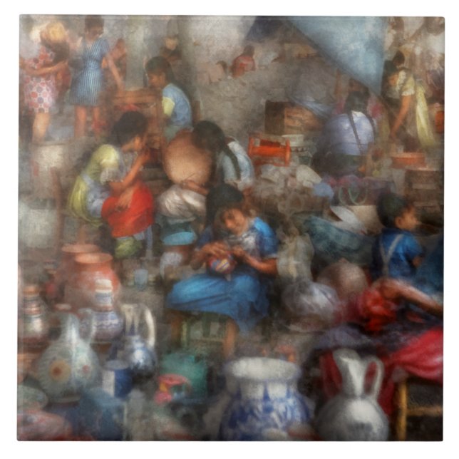 Store - The busy marketpalce Tile (Front)