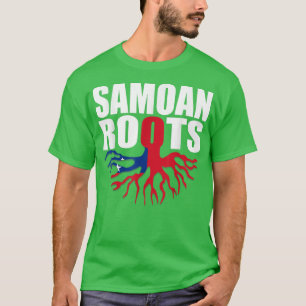 Storecastle Samoan Roots Samoa Flag Gift Pride T-Shirt