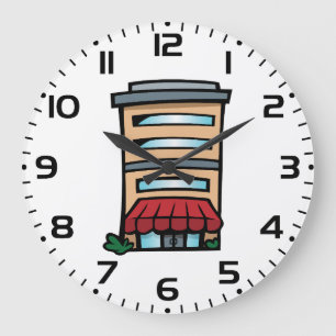 Storefront and Office Building Large Clock