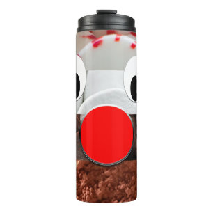 stores deer christmas thermal tumbler