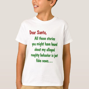 Stories of My Naughty Behaviour is Fake News T-Shirt