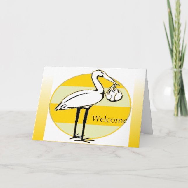 Stork Announcement (Front)