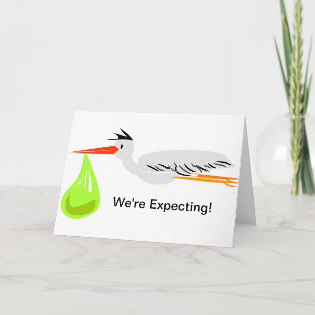 Stork Announcement (Front)
