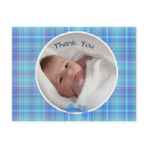 Stork baby boy photo announcement