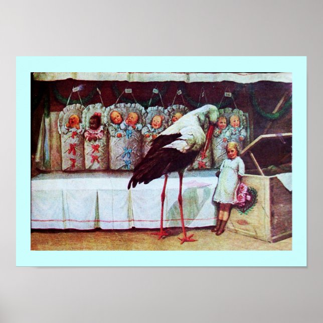 STORK BABY SHOWER 3 POSTER (Front)