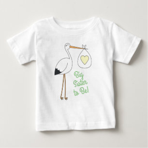 Stork Baby Shower Spring T-Shirt