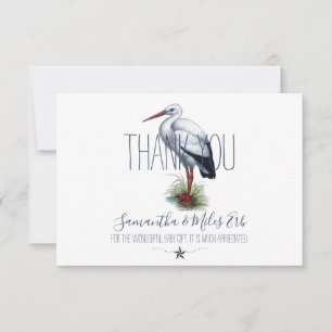 Stork Baby Shower Text Thank You