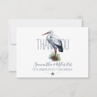 Stork Baby Shower Text Thank You