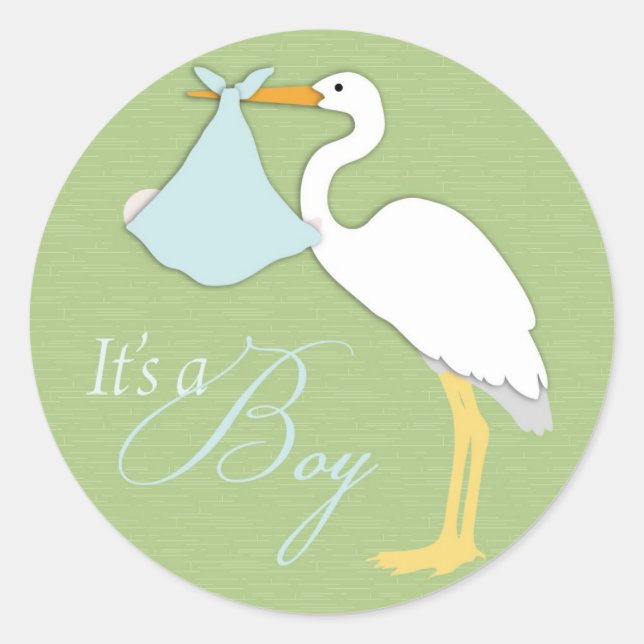 Stork Boy Sticker (Front)