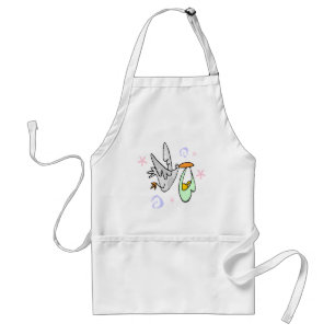Stork Delivers Baby Apron