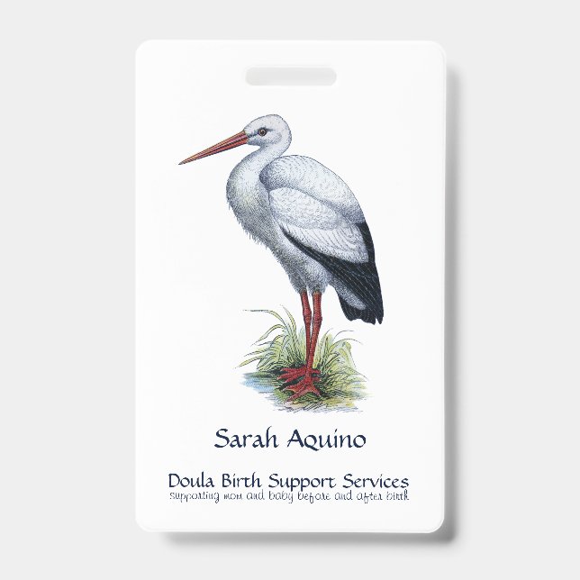 Stork Doula ID Badge (Front)