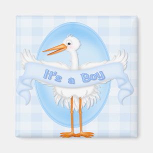 Stork It's a Boy Magnet