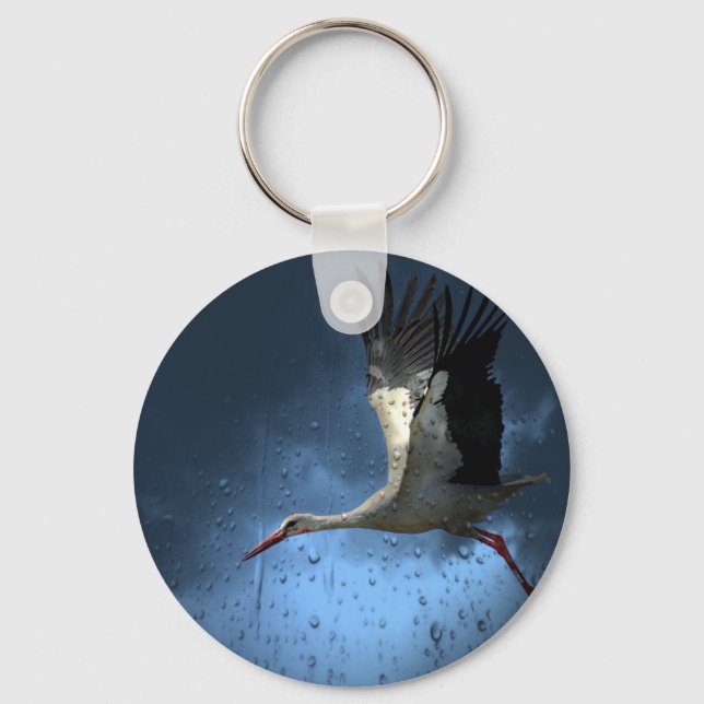 Stork Key Ring (Front)
