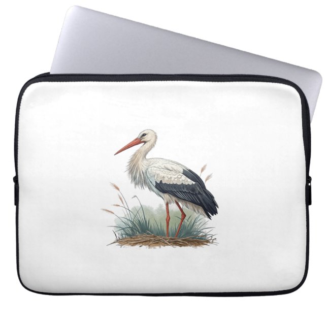 Stork Laptop Sleeve (Front)