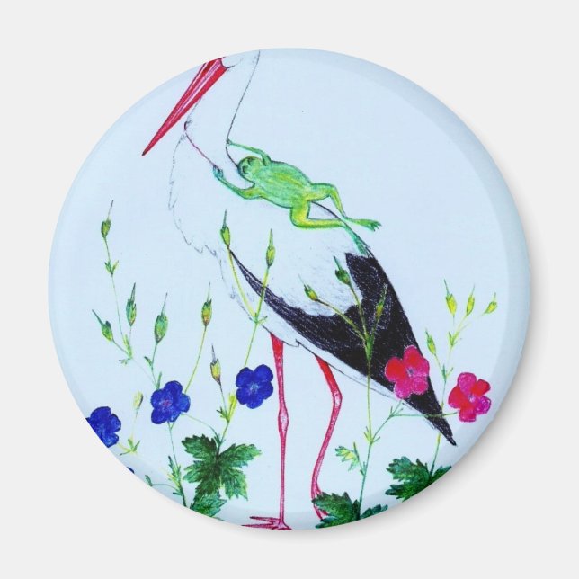 stork magnet (Front)