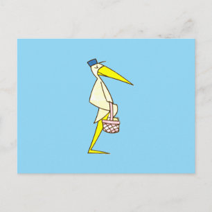 Stork merchandise postcard