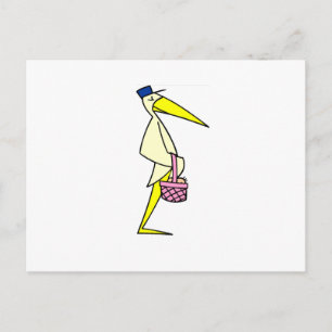 Stork merchandise postcard