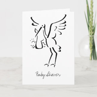 Stork Shower Invitation