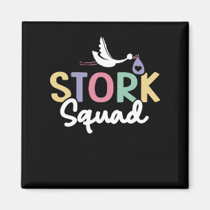 Stork Squad Rainbow Magnet
