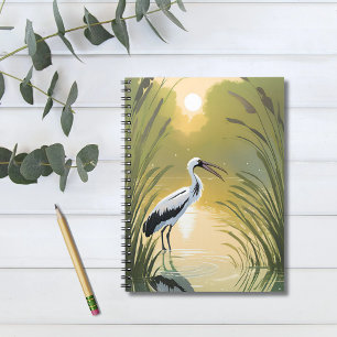 Stork Swamp Everglades National Park Watercolor Notebook